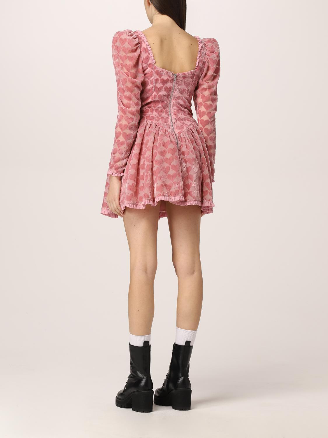 FOR LOVE & LEMONS dress for woman Pink For Love & Lemons dress