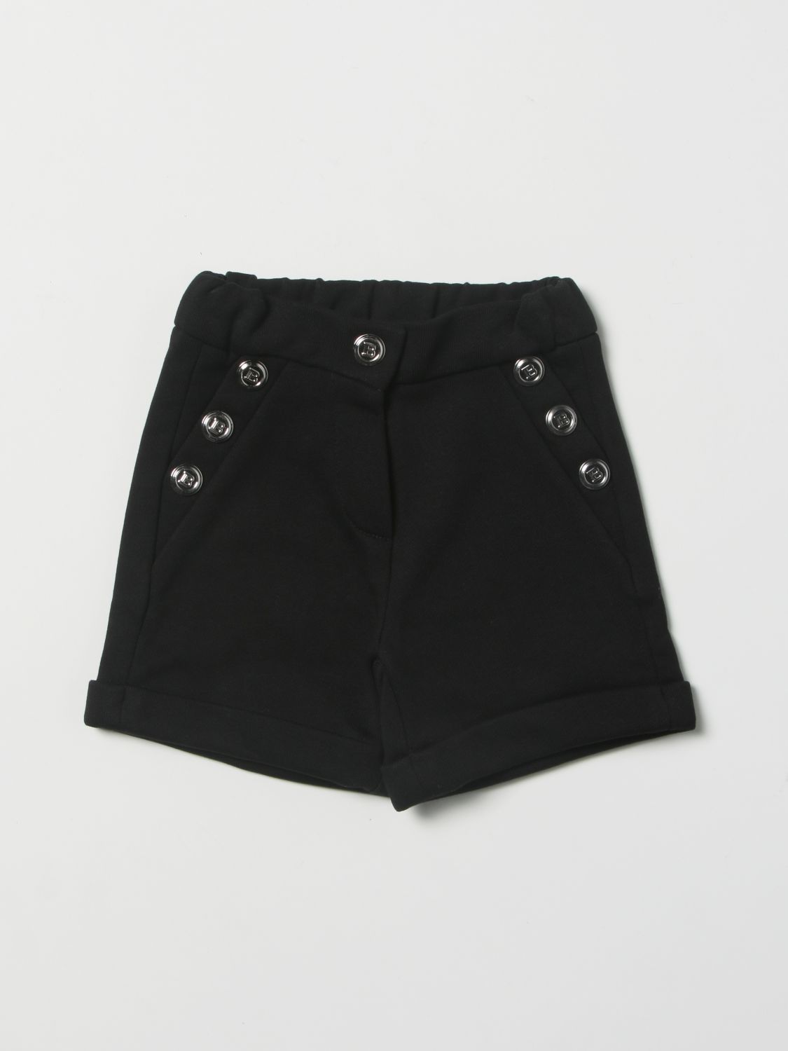短裤 Balmain: Balmain短裤婴儿 黑色 1