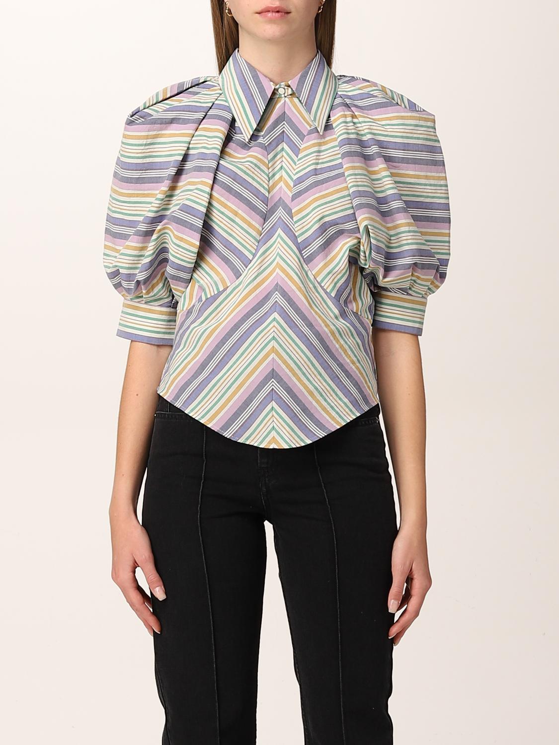 Isabel Marant シャツ レディース ラベンダー シャツ Isabel Marant Ht4622p025i Giglio Com