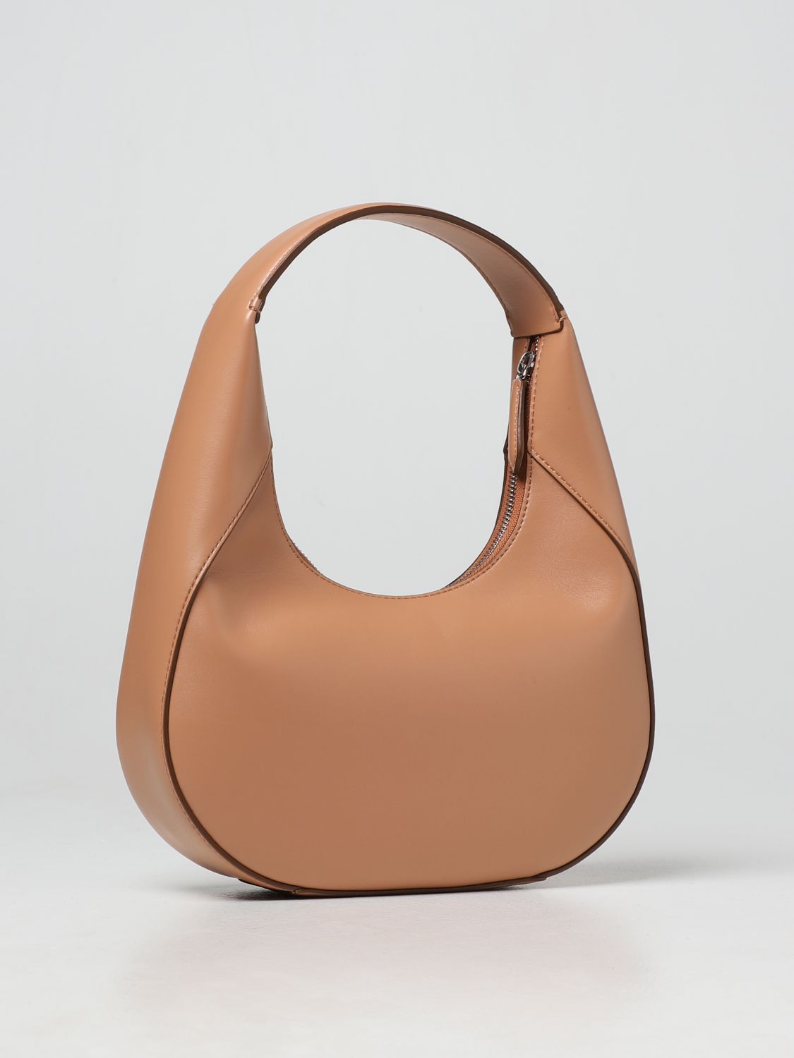 Mango Oval Short Handle Bag in Brown