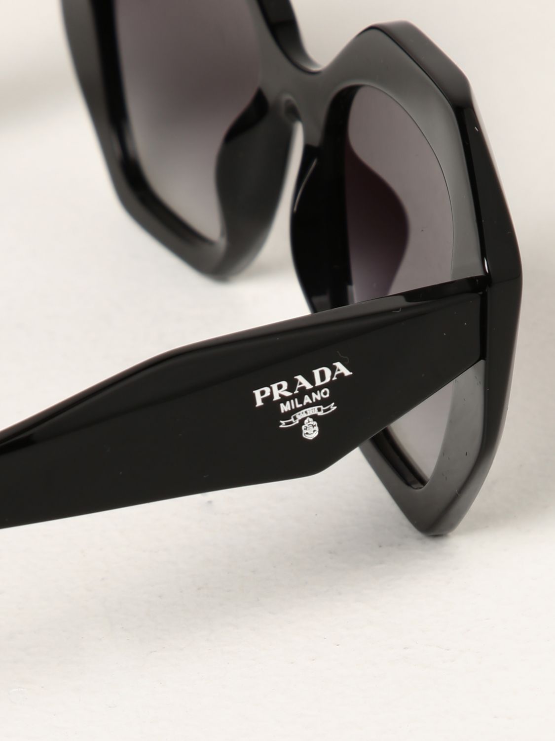 太阳镜 Prada: 太阳镜 女士 Prada 黑色 4