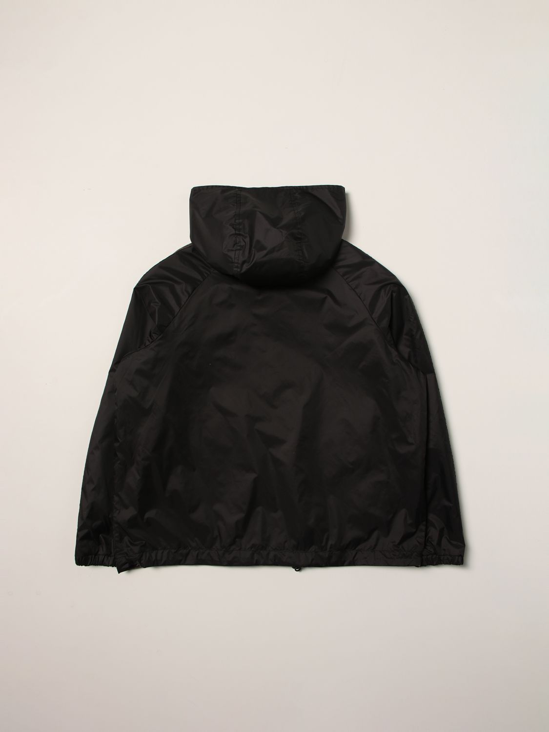 Jacket Fendi: Reversible Fendi jacket with hood and FF logo black 2