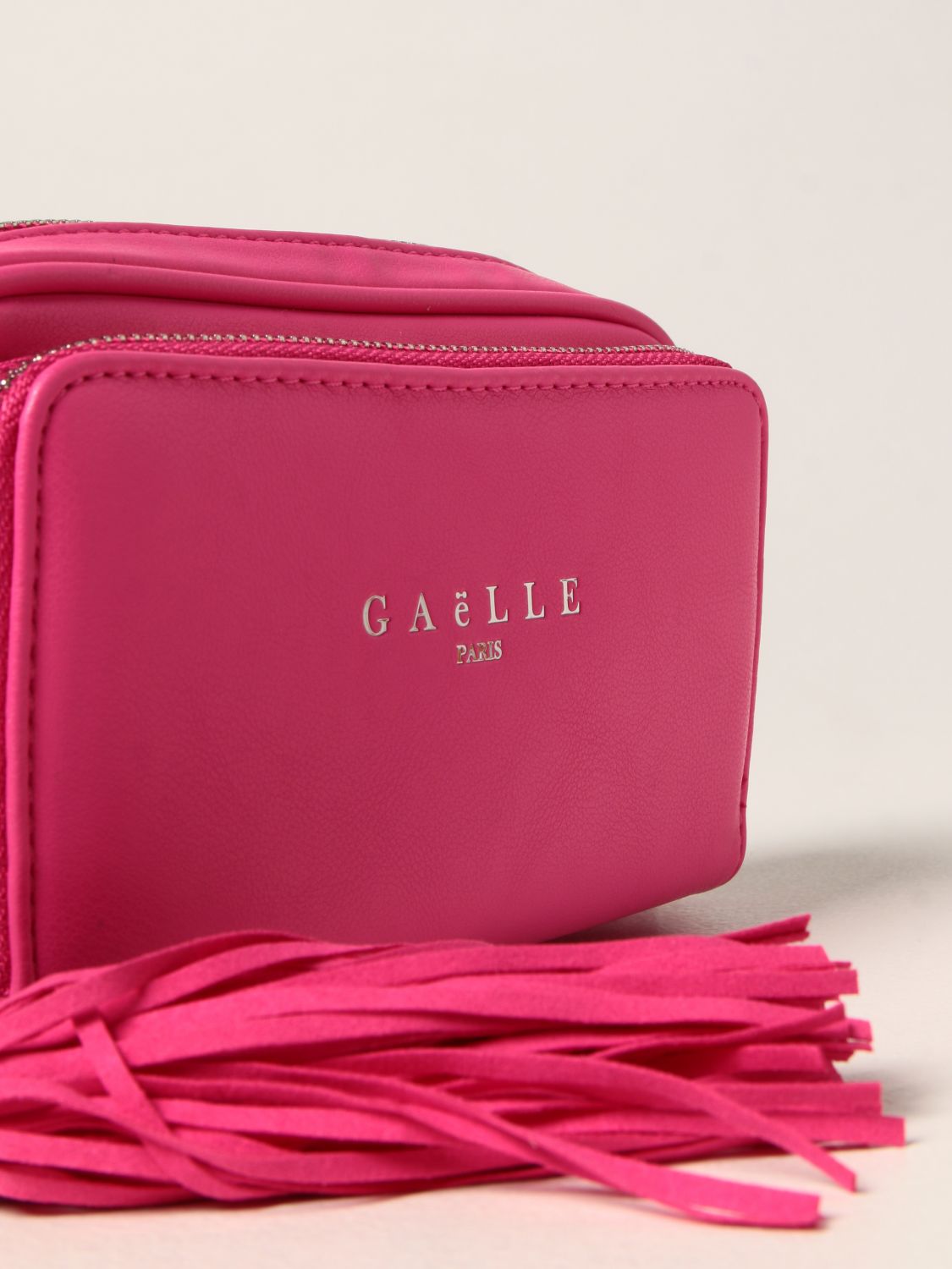 GAËLLE PARIS: bag in synthetic leather - Fuchsia  Gaëlle Paris crossbody  bags GBDA3103AB online at