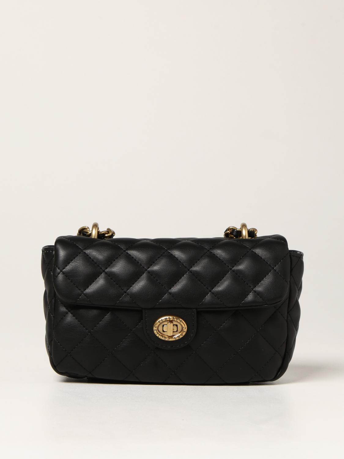 VERSACE JEANS COUTURE bag in synthetic leather Black Versace Jeans