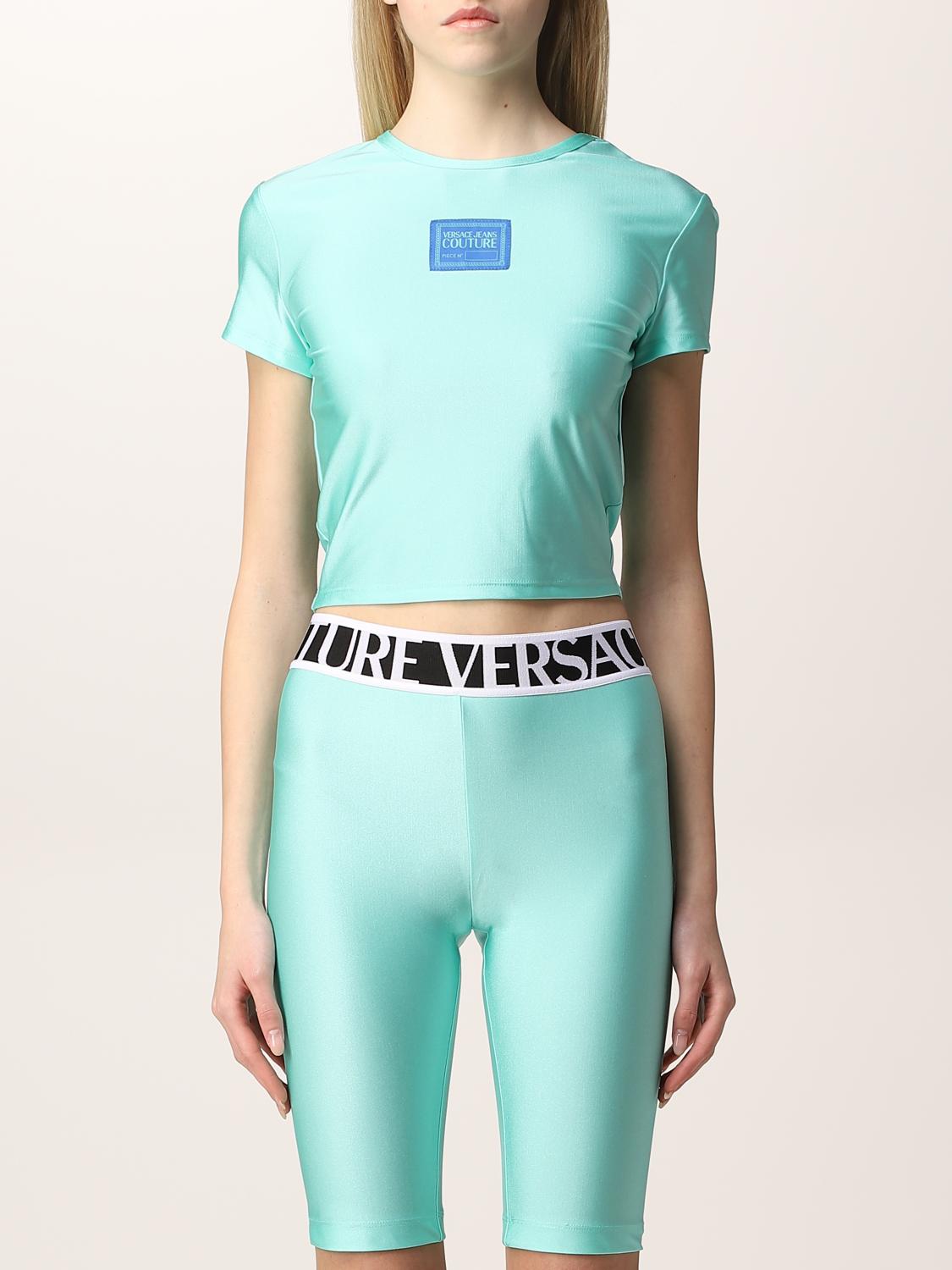VERSACE JEANS COUTURE: cropped T-shirt 