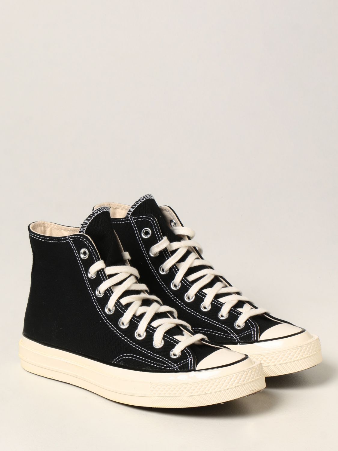 CONVERSE LIMITED EDITION: Chuck 70 trainers in canvas - Black ...
