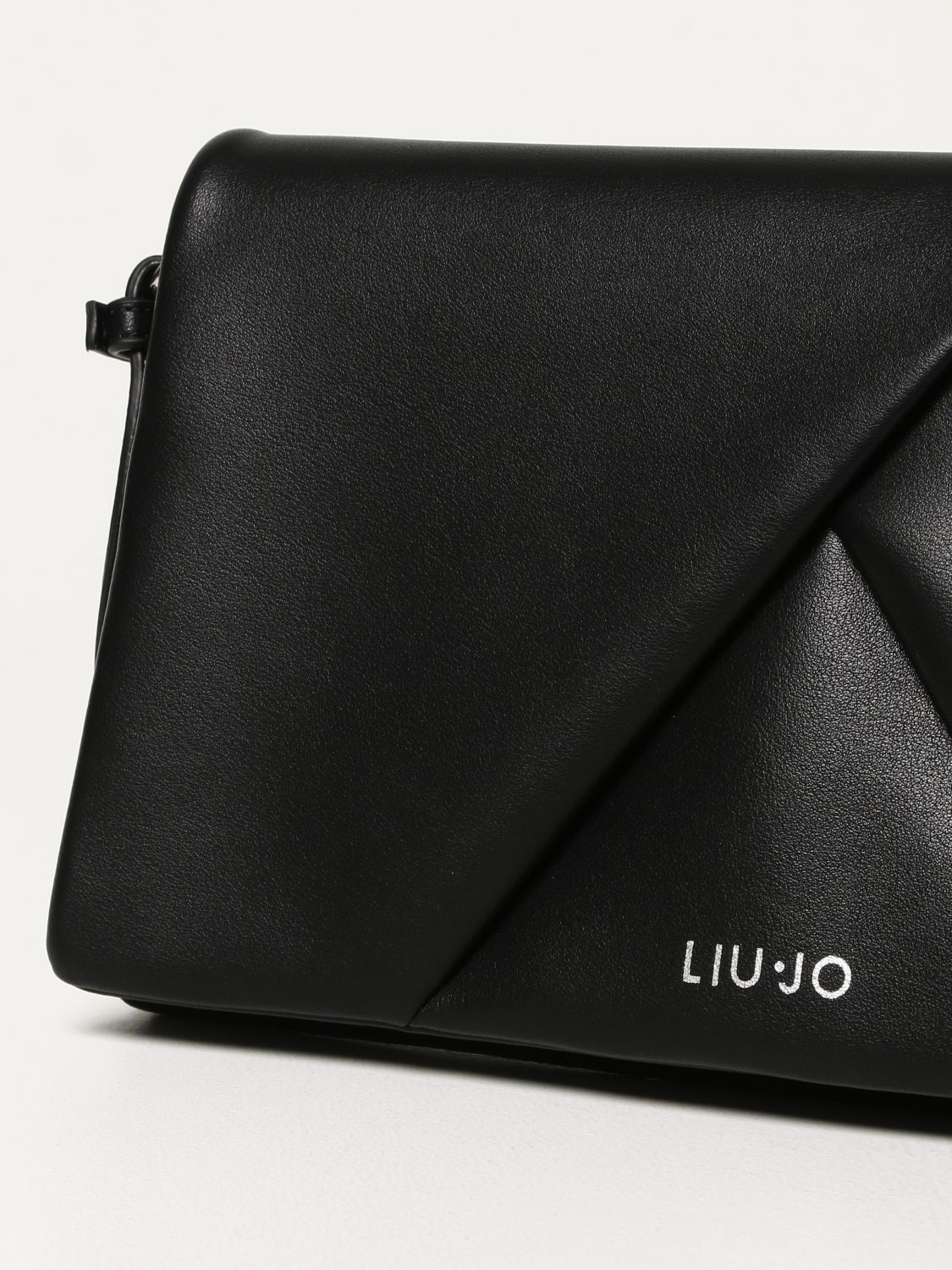 LIU JO: bag in synthetic leather - Black | Liu Jo crossbody bags ...