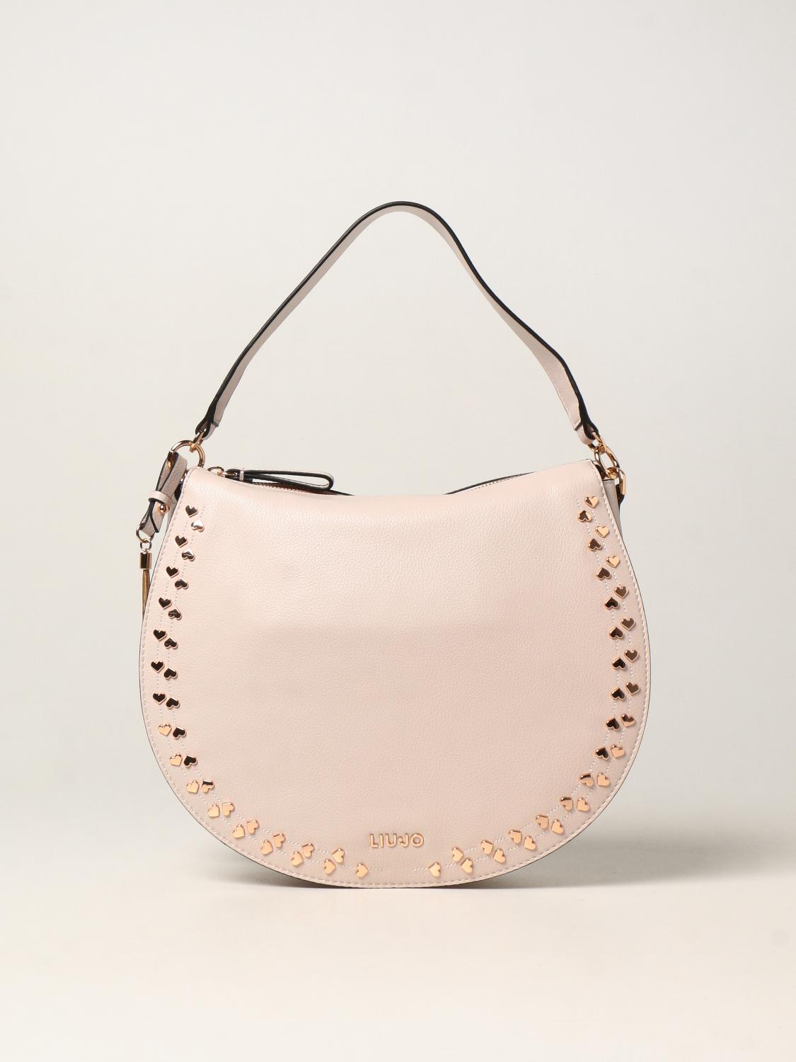 LIU JO shoulder bag in grained synthetic leather Butter Liu Jo