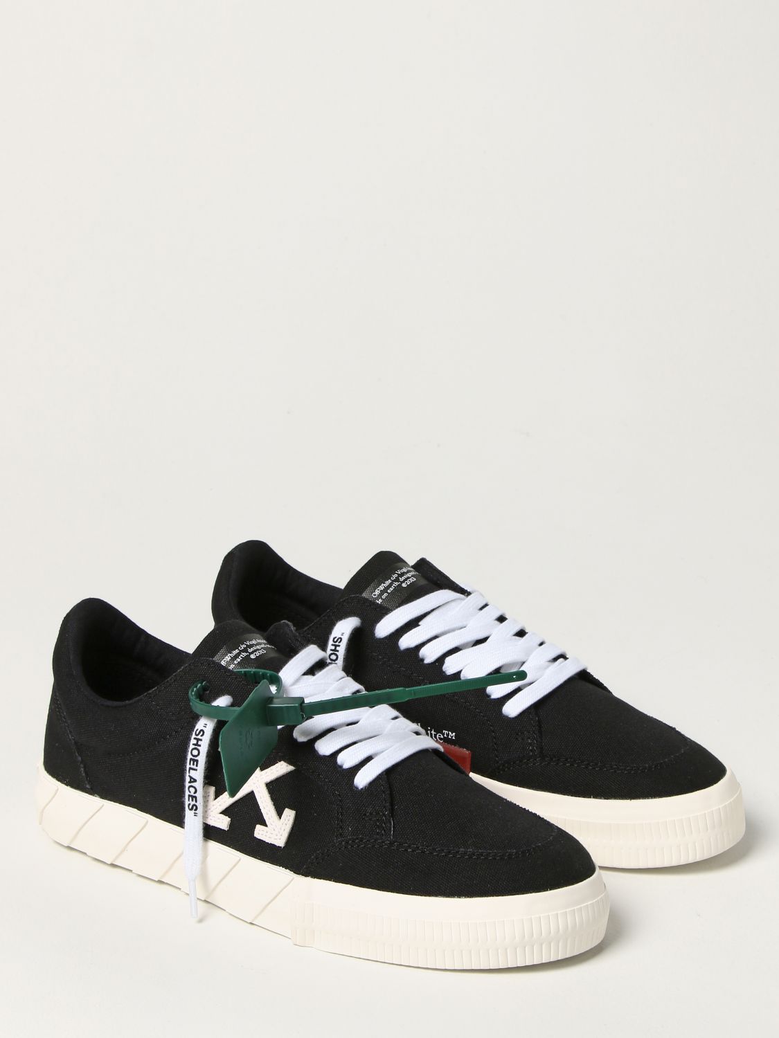 OFF-WHITE: Low Vulcanized sneakers in canvas | Sneakers Off-White 