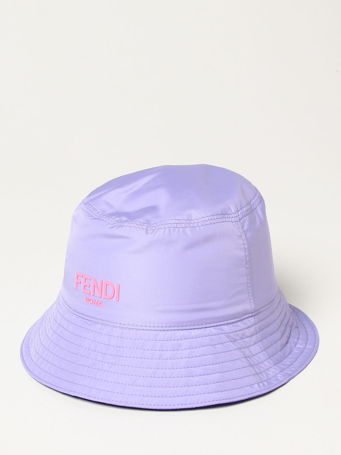Fendi Kids Baby Reversible Bucket Hat