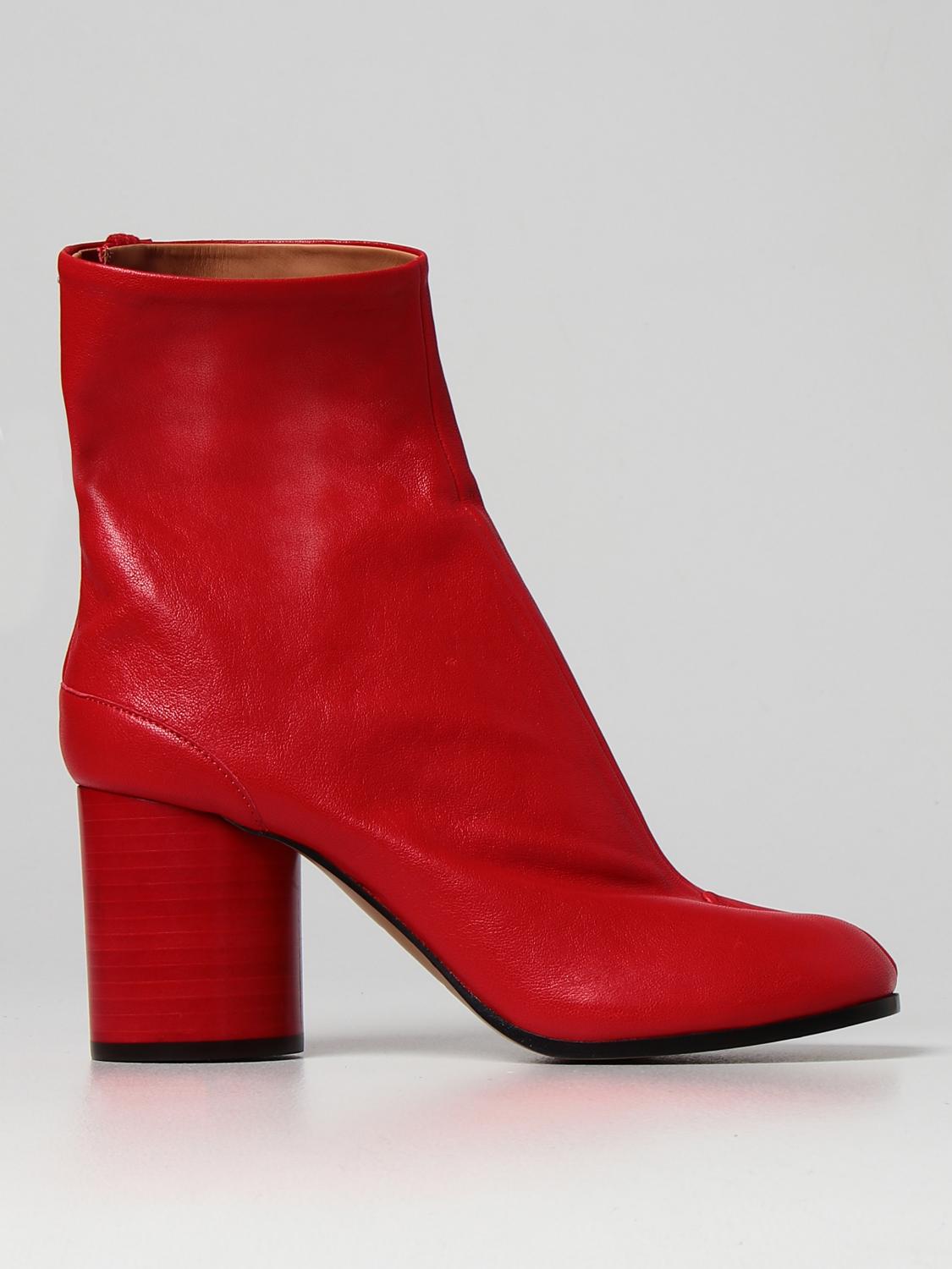 red maison margiela boots