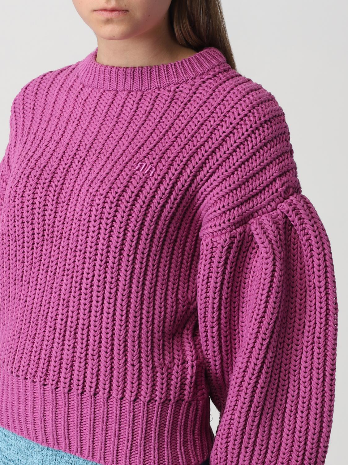 womens magenta sweater