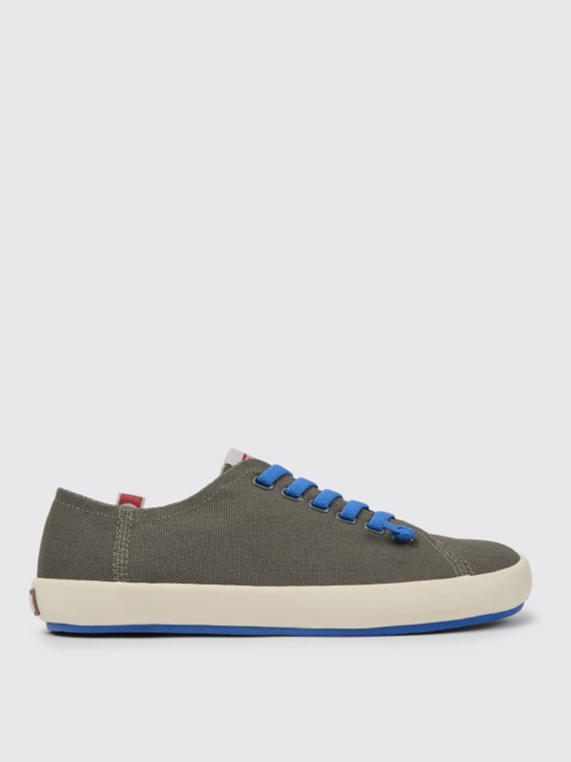 Camper Outlet: Peu Rambla sneakers in recycled cotton - Grey | Camper ...