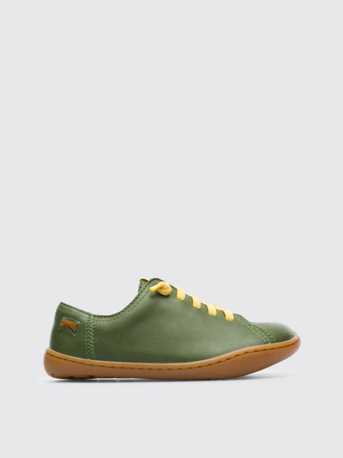 CAMPER: Peu sneakers in calfskin - Green | Camper shoes 80003-121 PEU ...