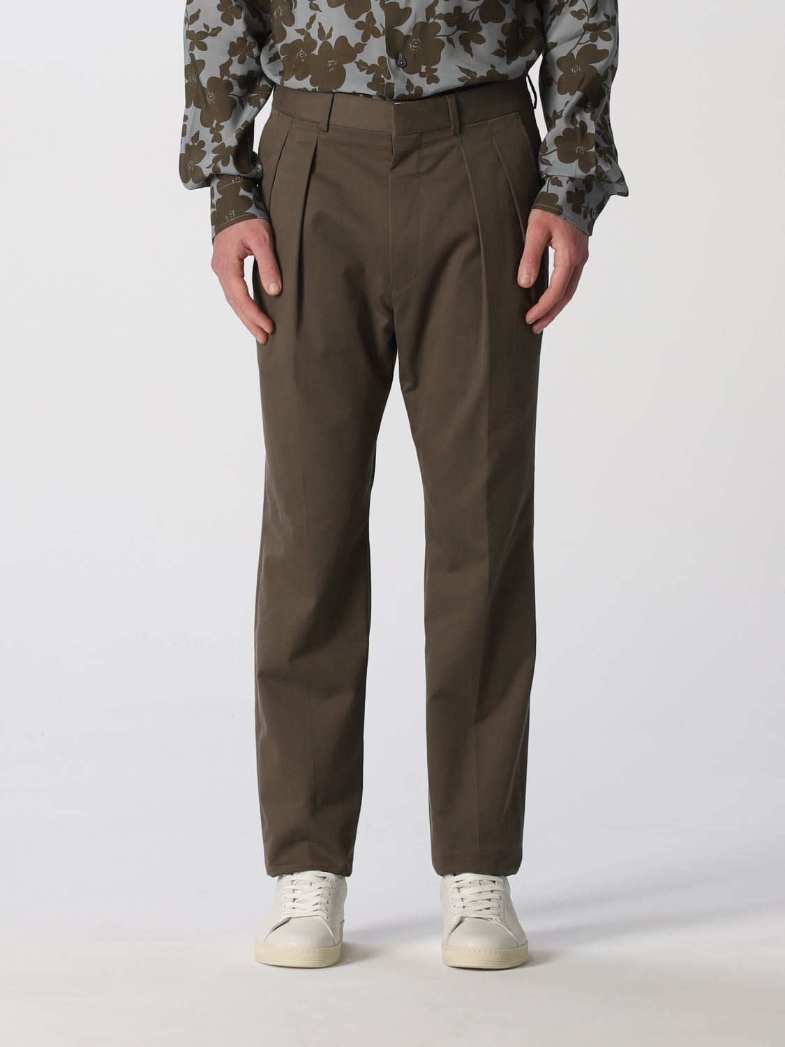Giglio.com Uomo Abbigliamento Pantaloni e jeans Pantaloni Pantaloni eleganti Pantalone in lana stretch 