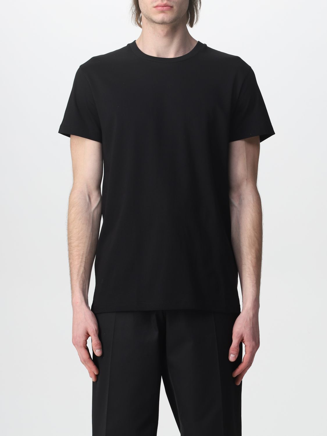 Jil Sander Cotton T-shirt In Black | ModeSens