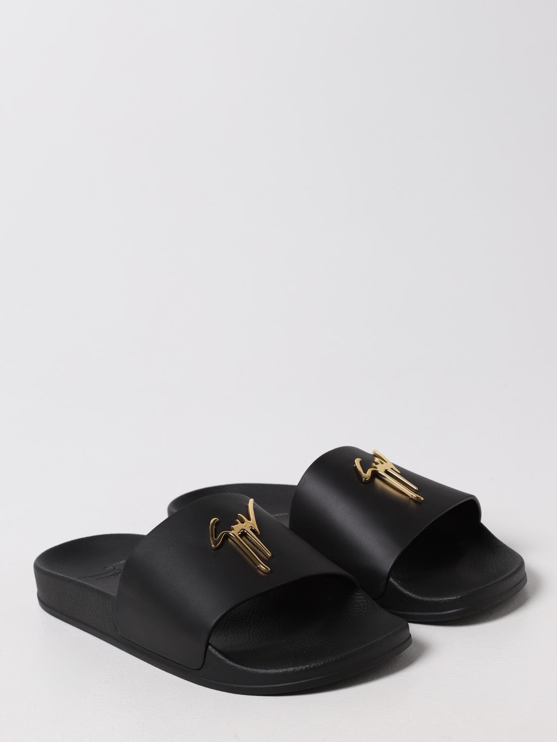 giuseppe zanotti slide sandals