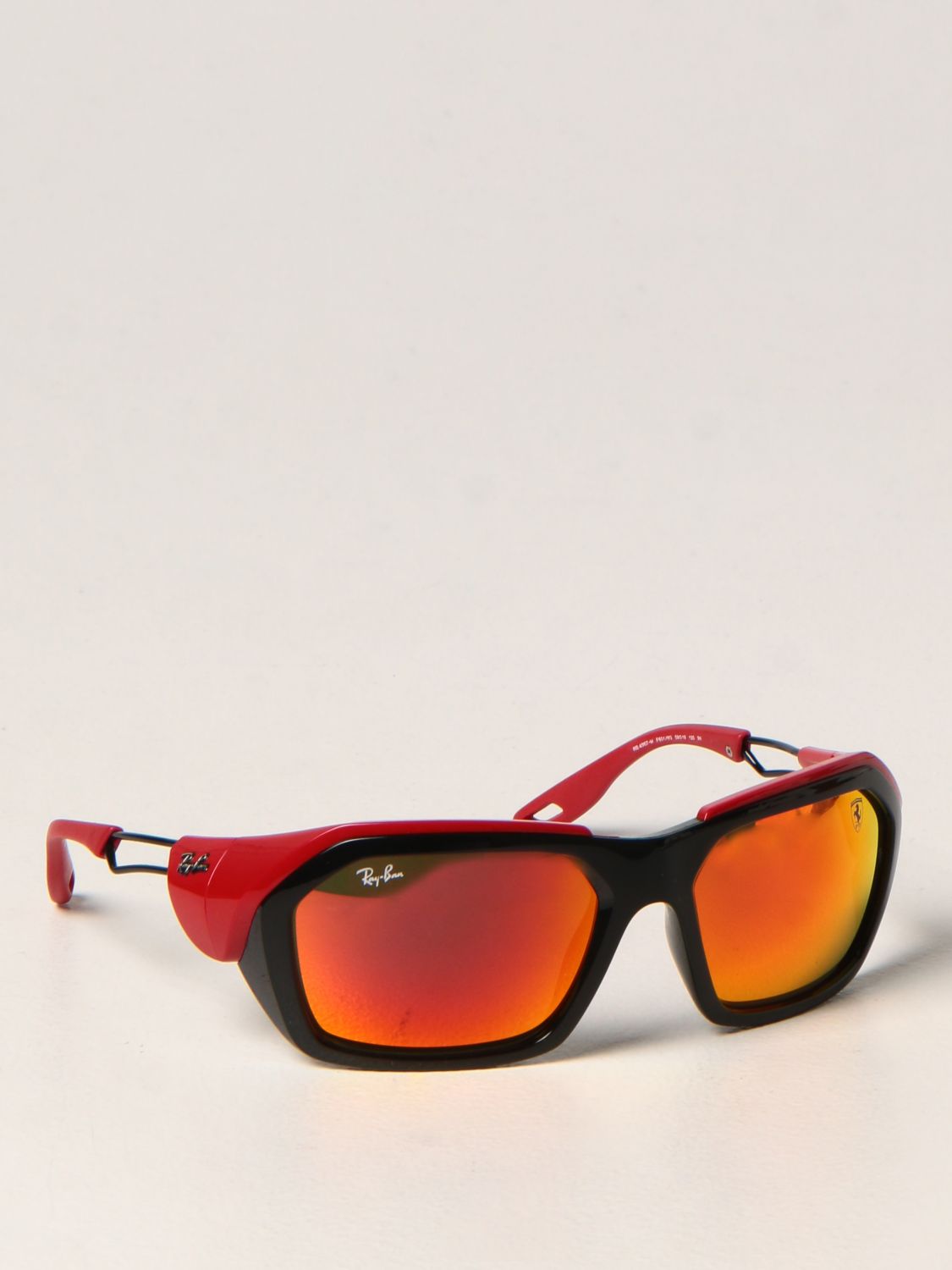 Солнцезащитные очки Ray-Ban: Солнцезащитные очки Ray-Ban для него красный 1