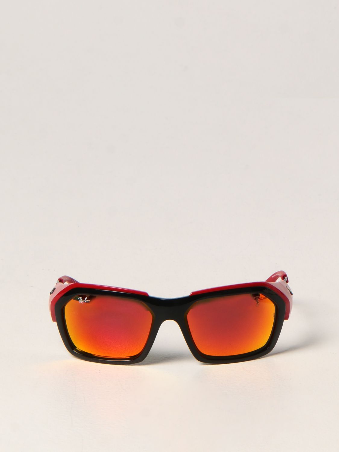 Sonnenbrillen Ray-Ban: Ray-Ban Herren Sonnenbrillen rot 2