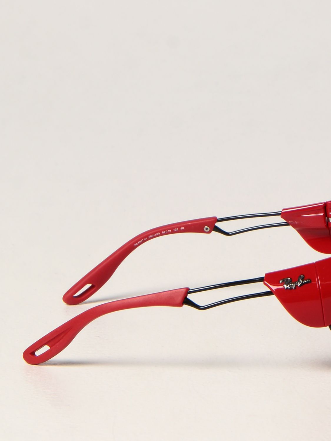Солнцезащитные очки Ray-Ban: Солнцезащитные очки Ray-Ban для него красный 3
