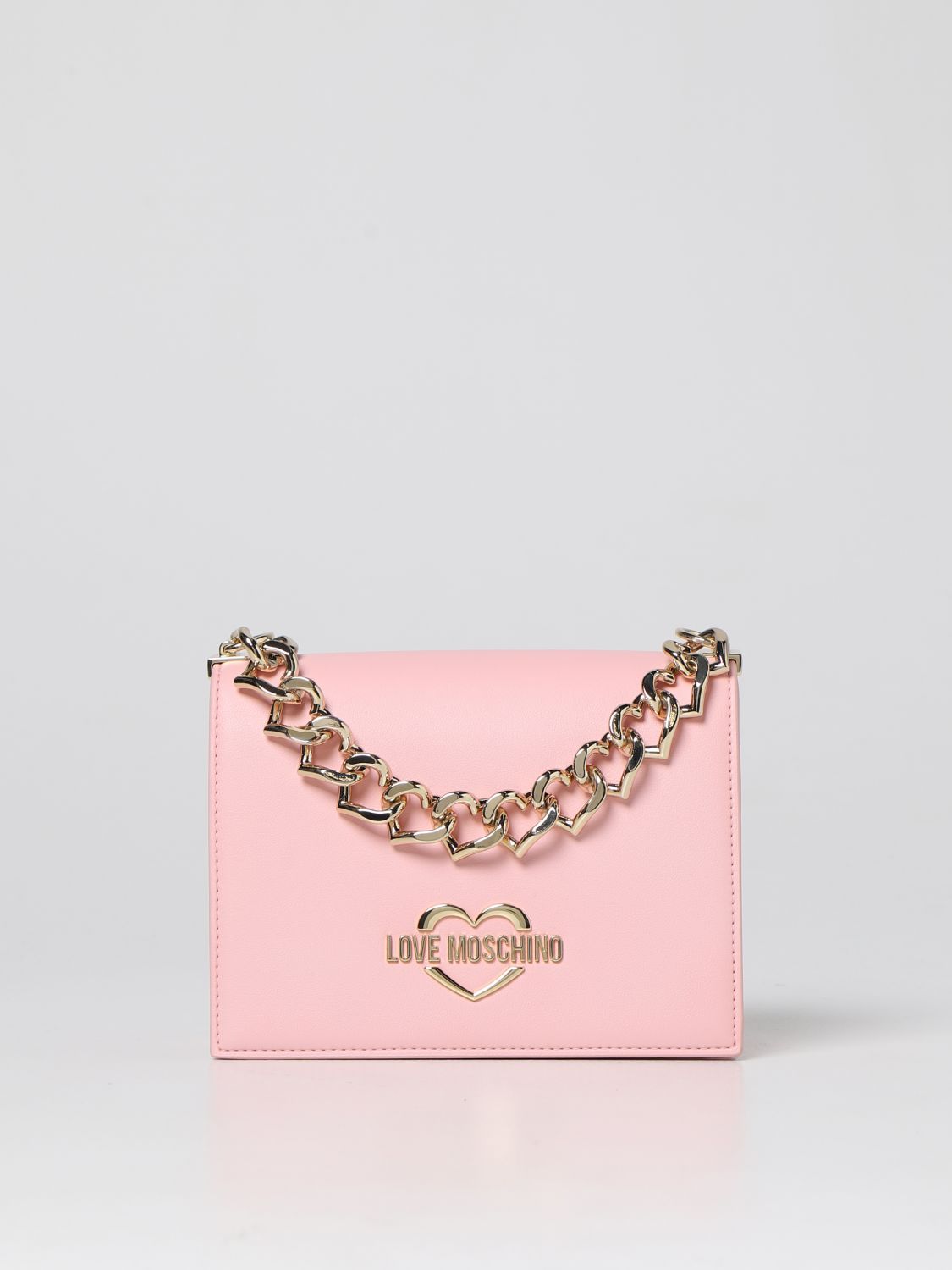 Mini- Tasche Love Moschino: Schultertasche damen Love Moschino pink 1