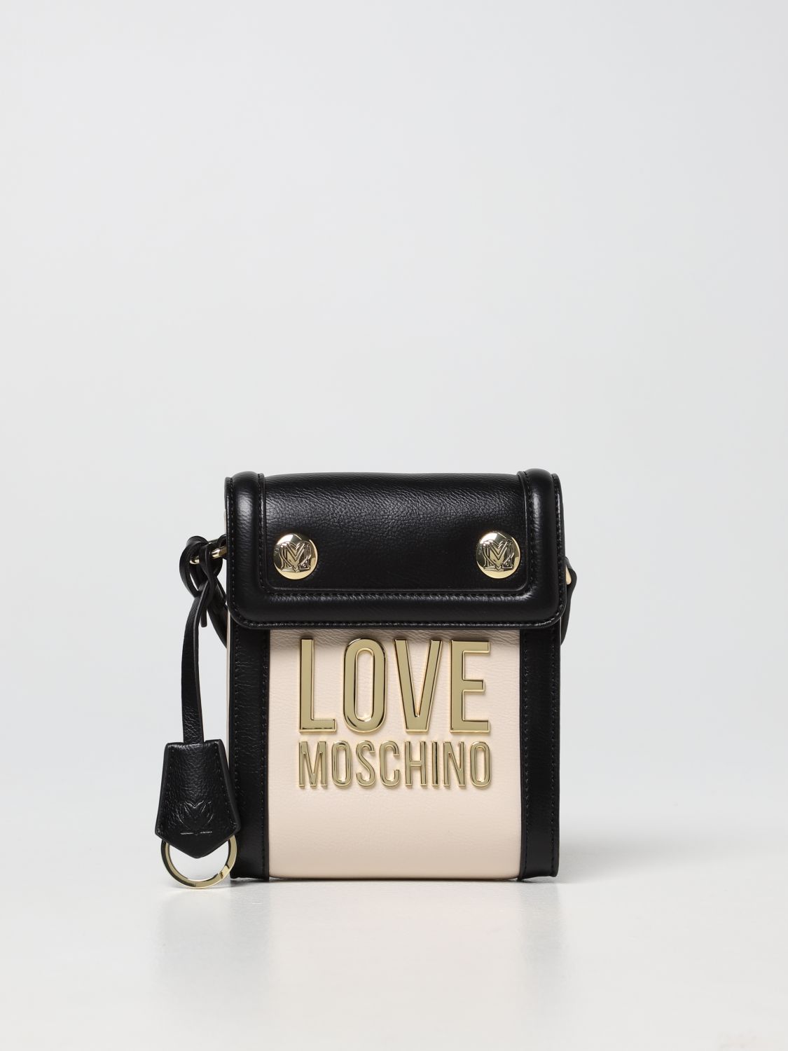 Mini- Tasche Love Moschino: Schultertasche damen Love Moschino ivory 1
