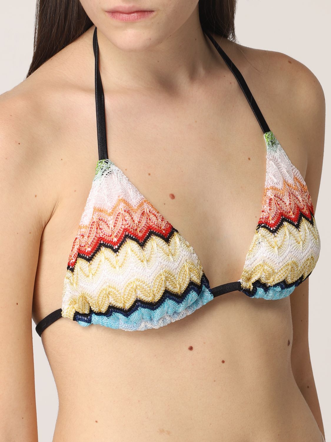Swimsuit Missoni: Missoni multicolor viscose bikini multicolor 3