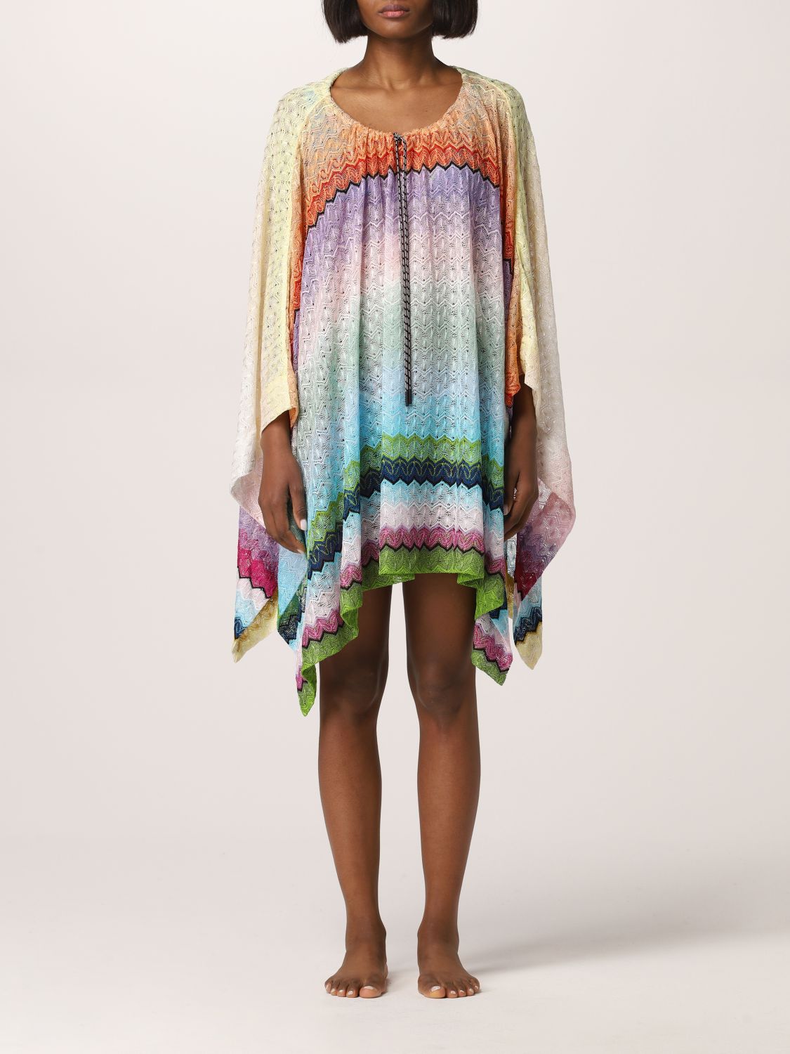 Dress Missoni: Missoni wide multicolor viscose dress multicolor 1