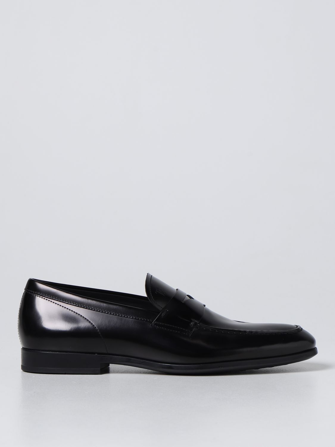 Loafers Tod's: Tod's brushed leather loafers black 1