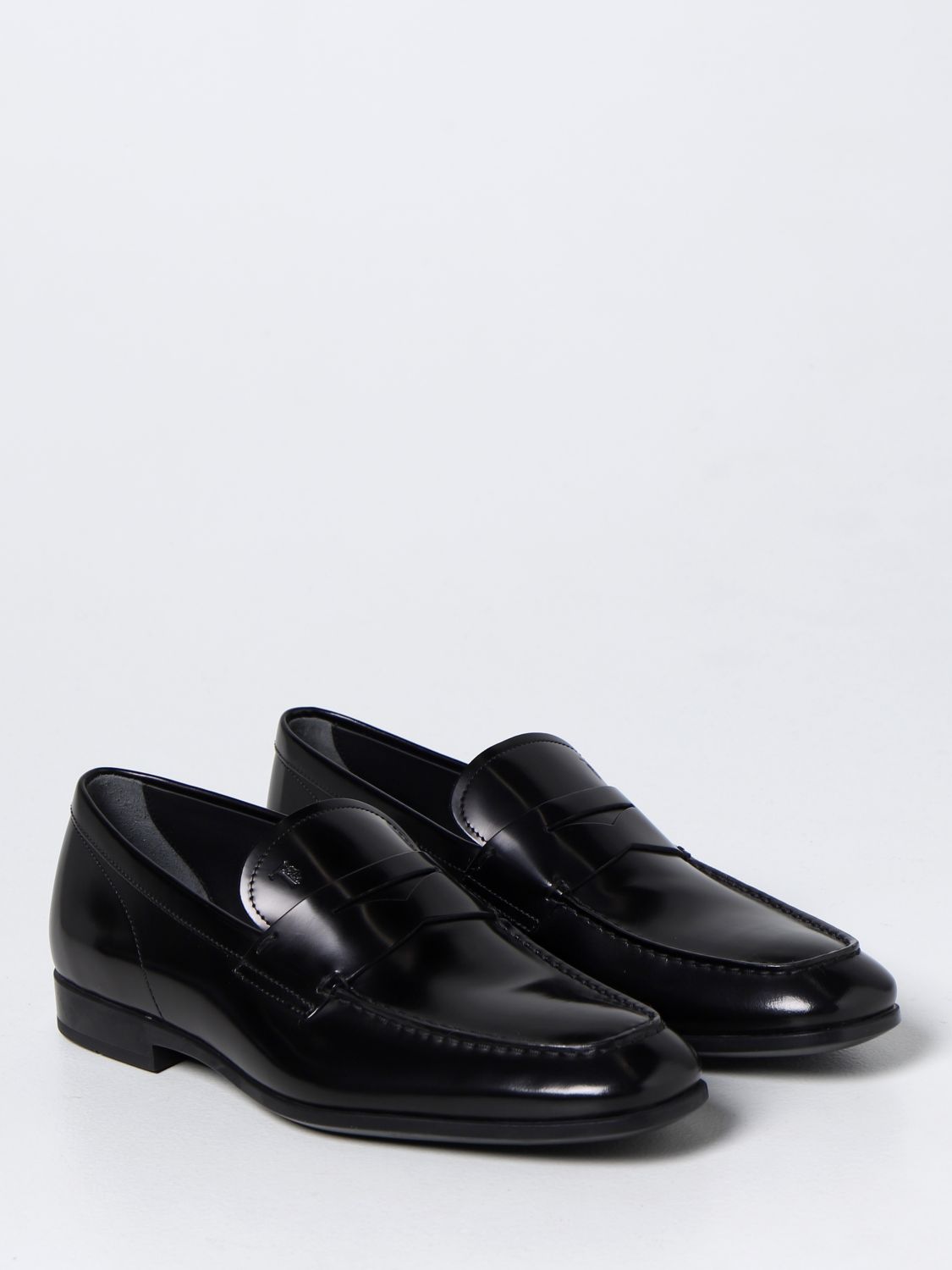 Loafers Tod's: Tod's brushed leather loafers black 2