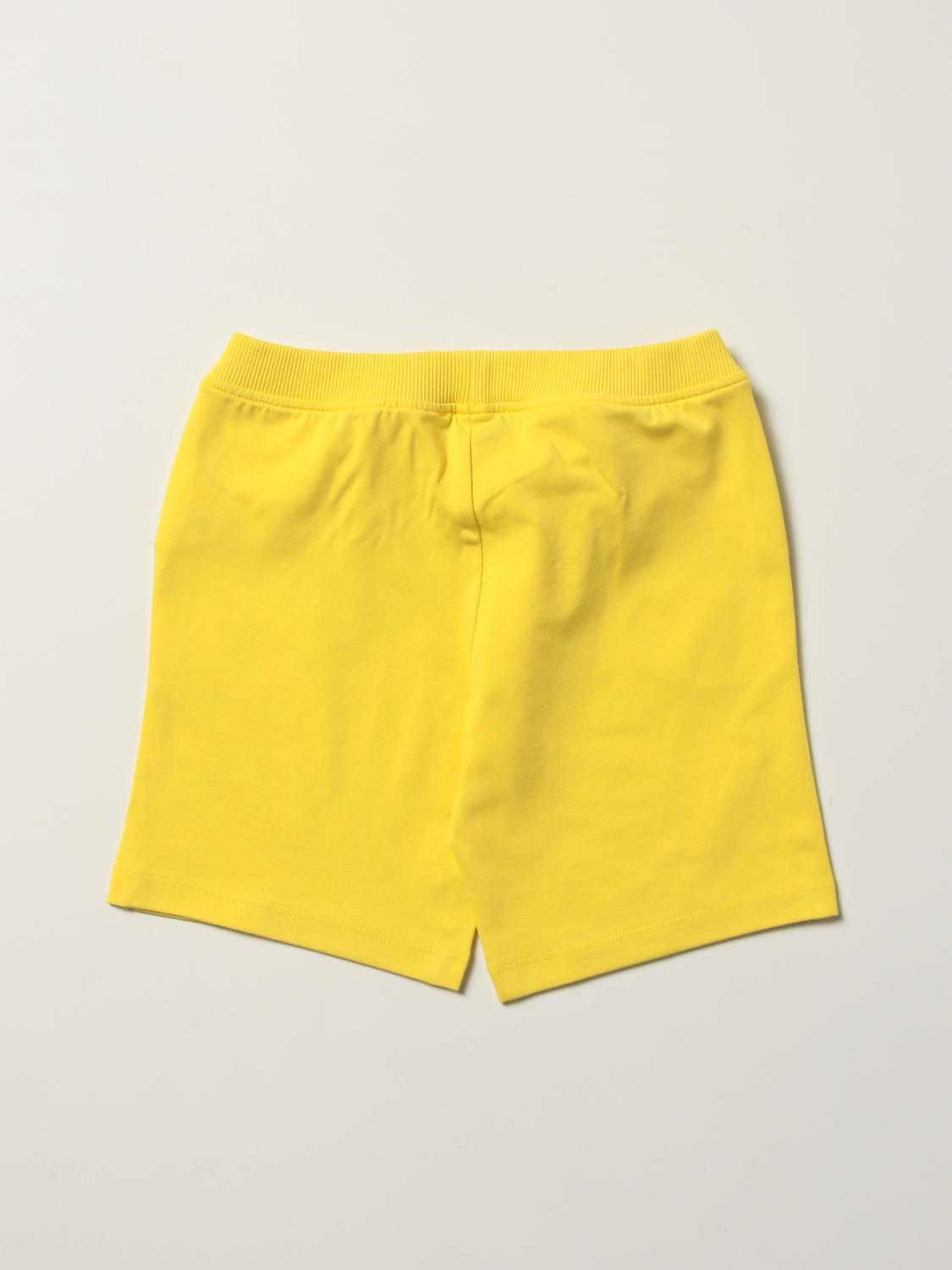 Moschino Baby Outlet Pants kids Yellow Moschino Baby shorts