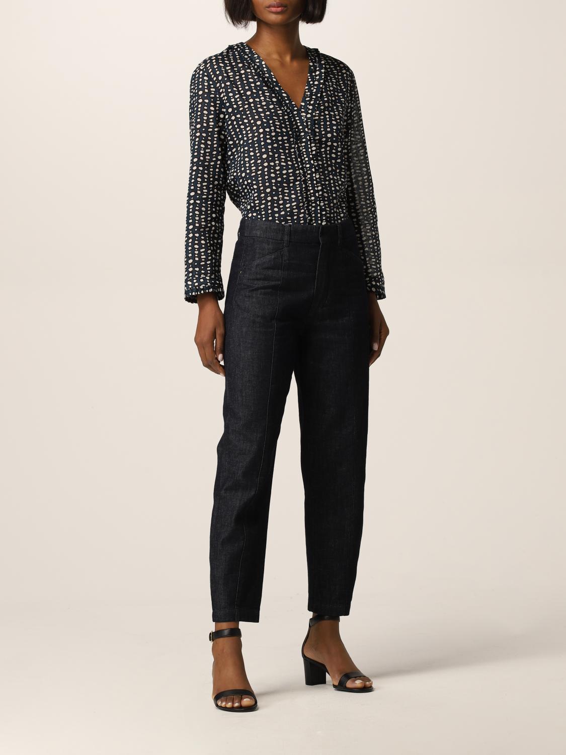 S MAX MARA: denim jeans - Denim | Jeans 