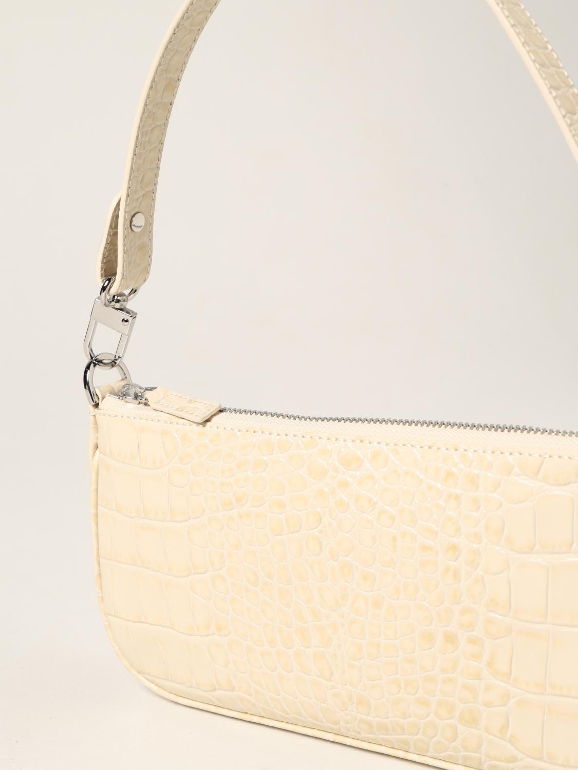 BY FAR Crossbody bags women Yellow Cream By Far shoulder bag