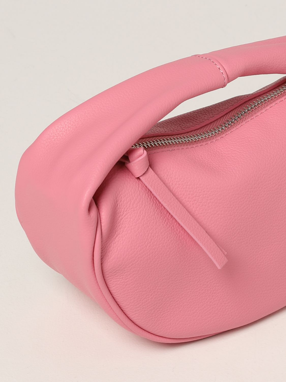 Pink BY FAR BABY CUSH LEATHER MINI BAG (23SSBCUSSLPPSGCSMA_LPP