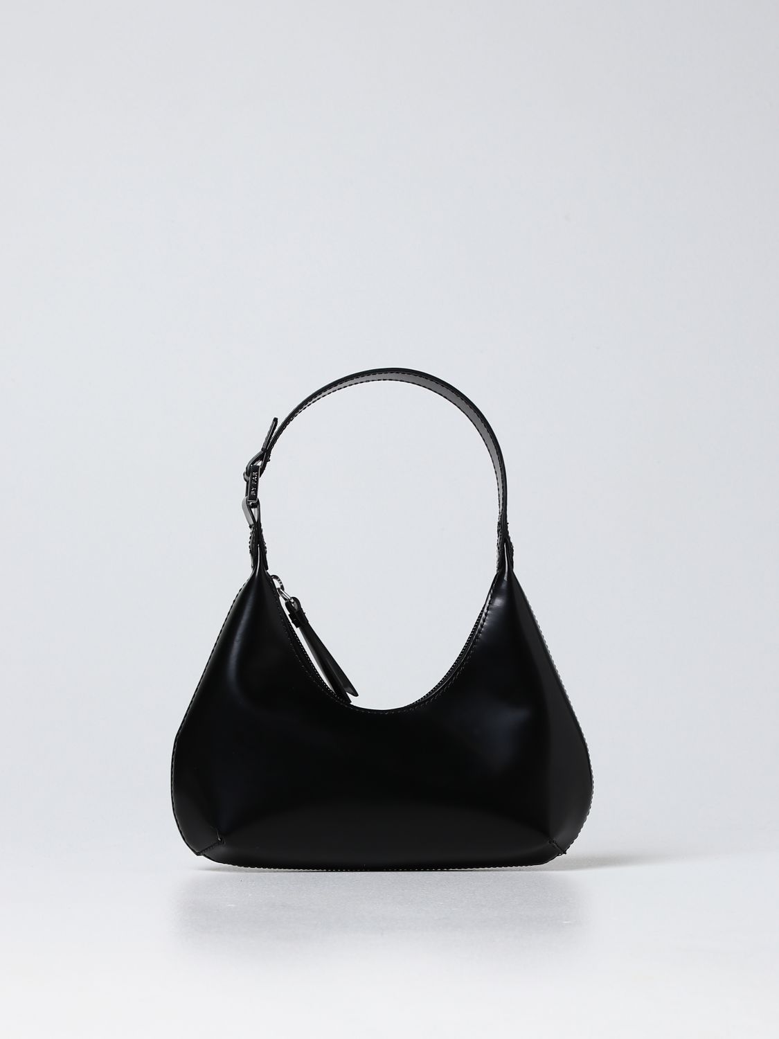 BY FAR: Baby Amber bag in brushed leather - Cream  By Far mini bag  21PFBASCRNSWSMA online at