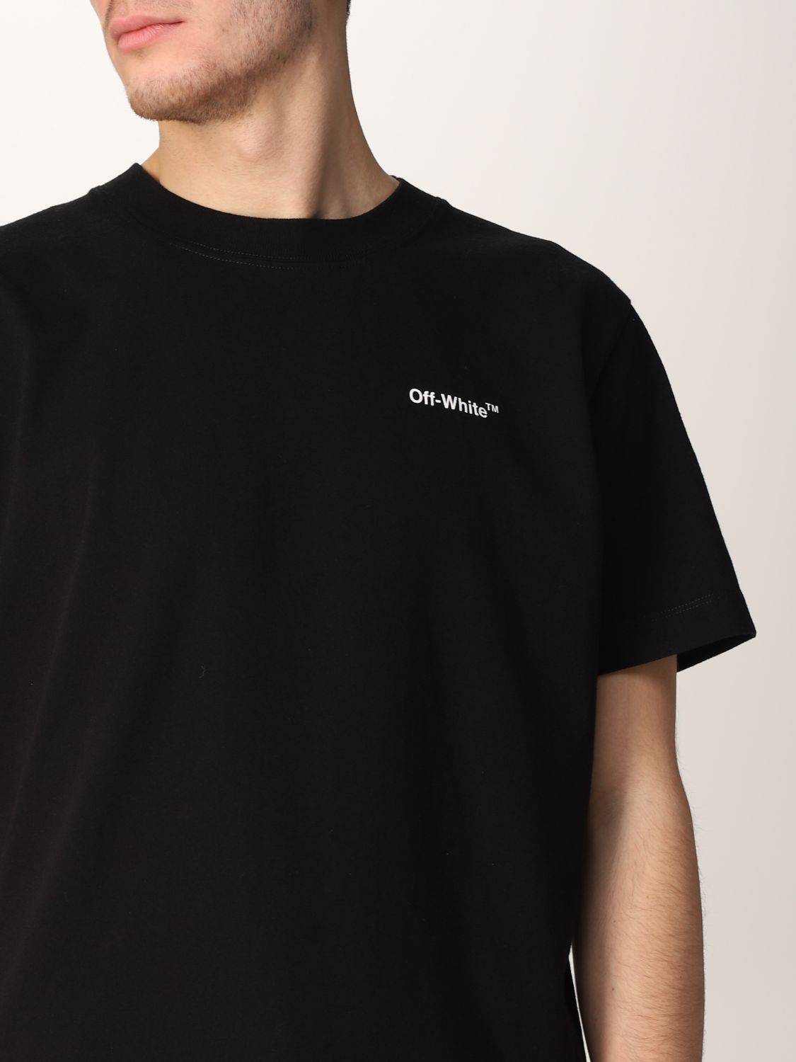 OFF-WHITE™ C/O ANDRÉ SARAIVA T-SHIRT in black