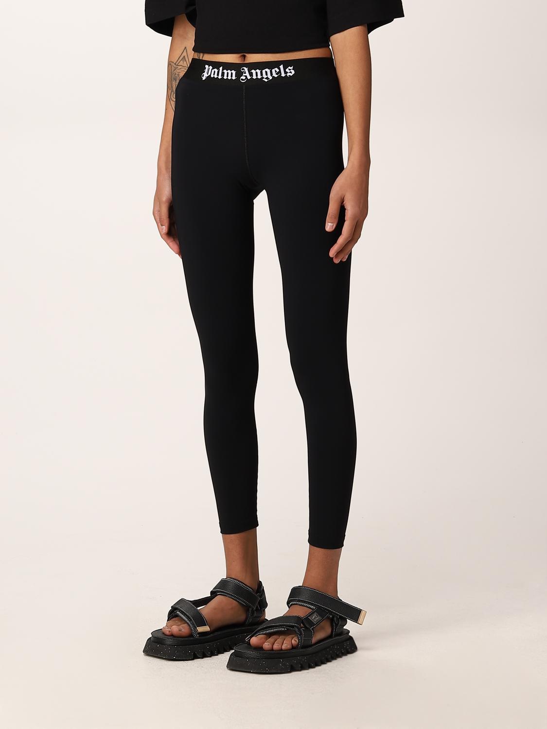 palm angels black leggings