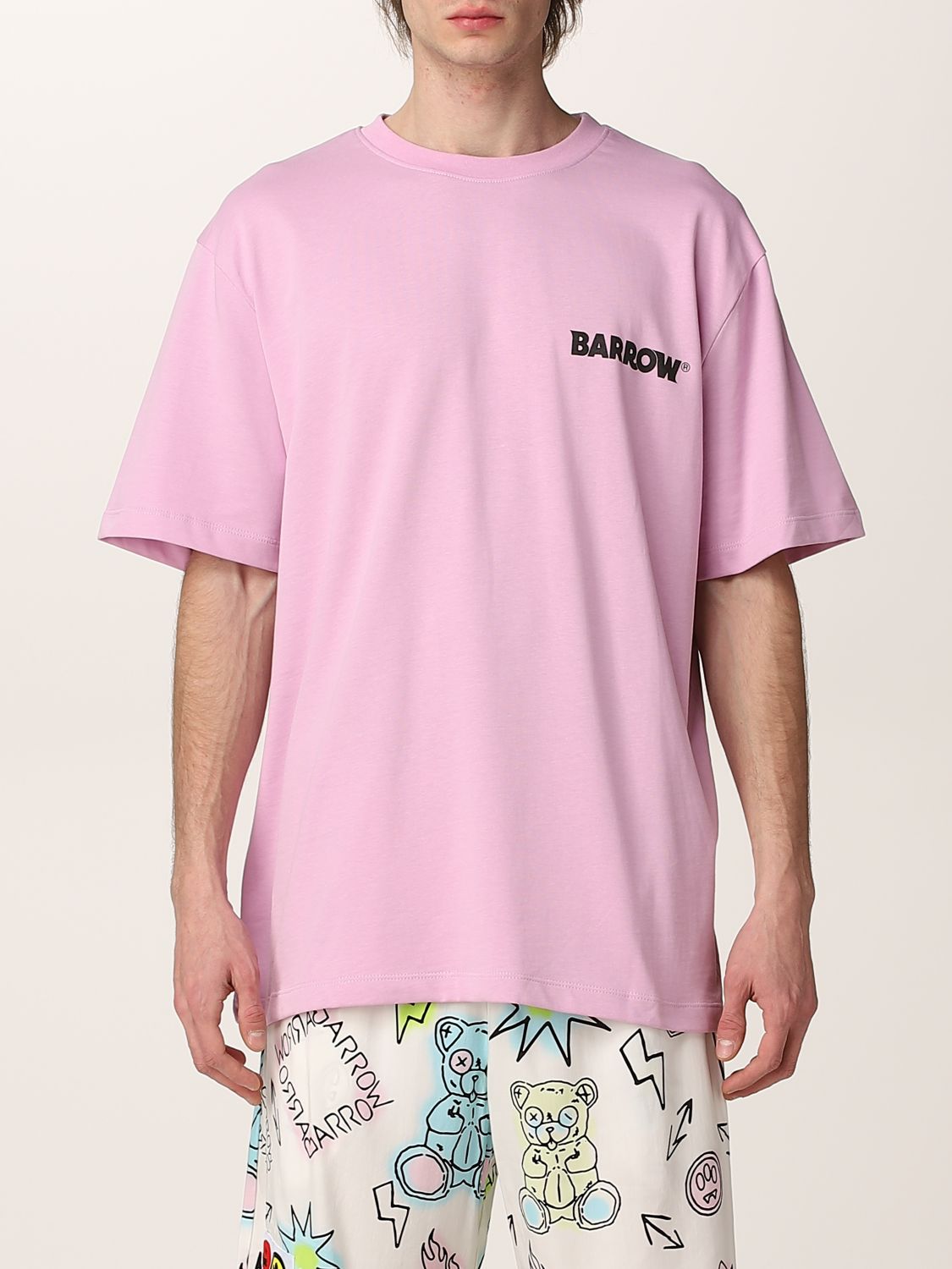 T-Shirt Barrow: Barrow Herren T-Shirt pink 1