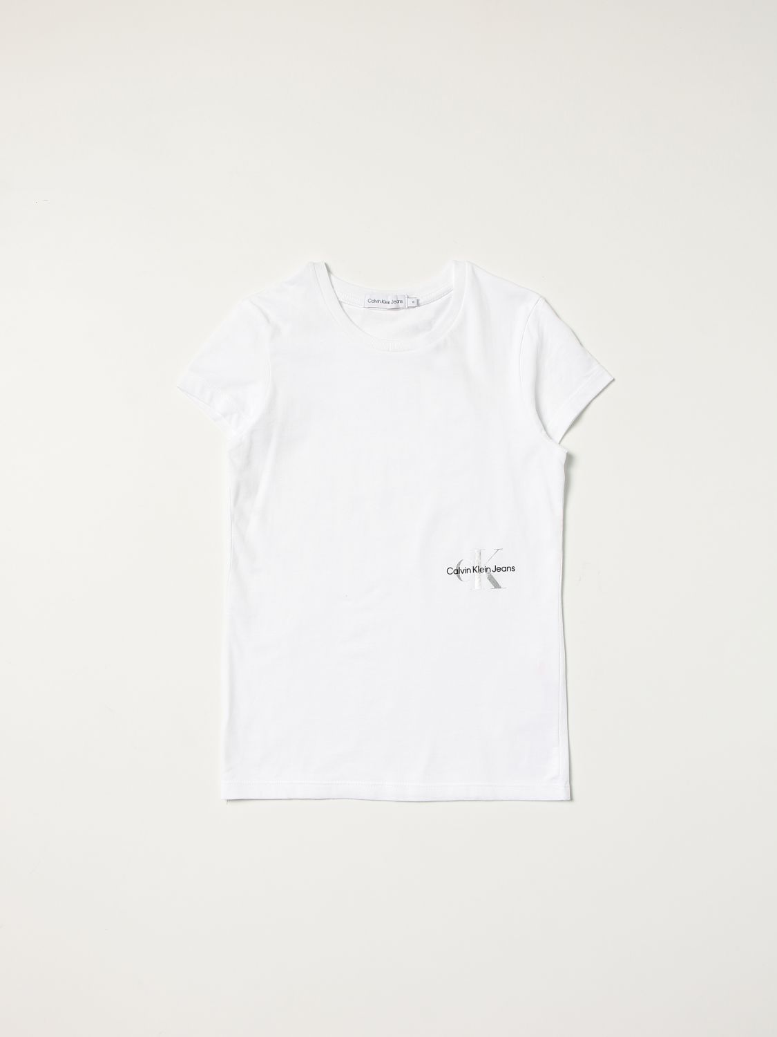 T恤 Calvin Klein: T恤 儿童 Calvin Klein 白色 1