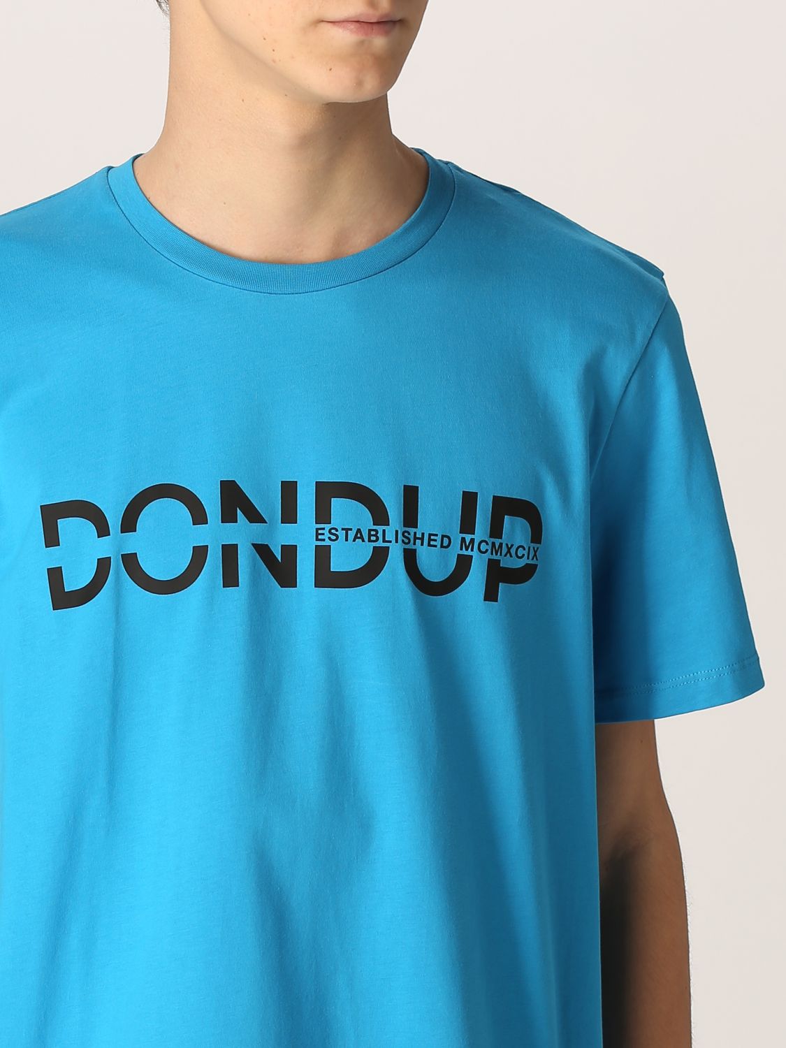 Homme Vêtements T-shirts T-shirts à manches courtes T-shirt Dondup pour homme en coloris Bleu 