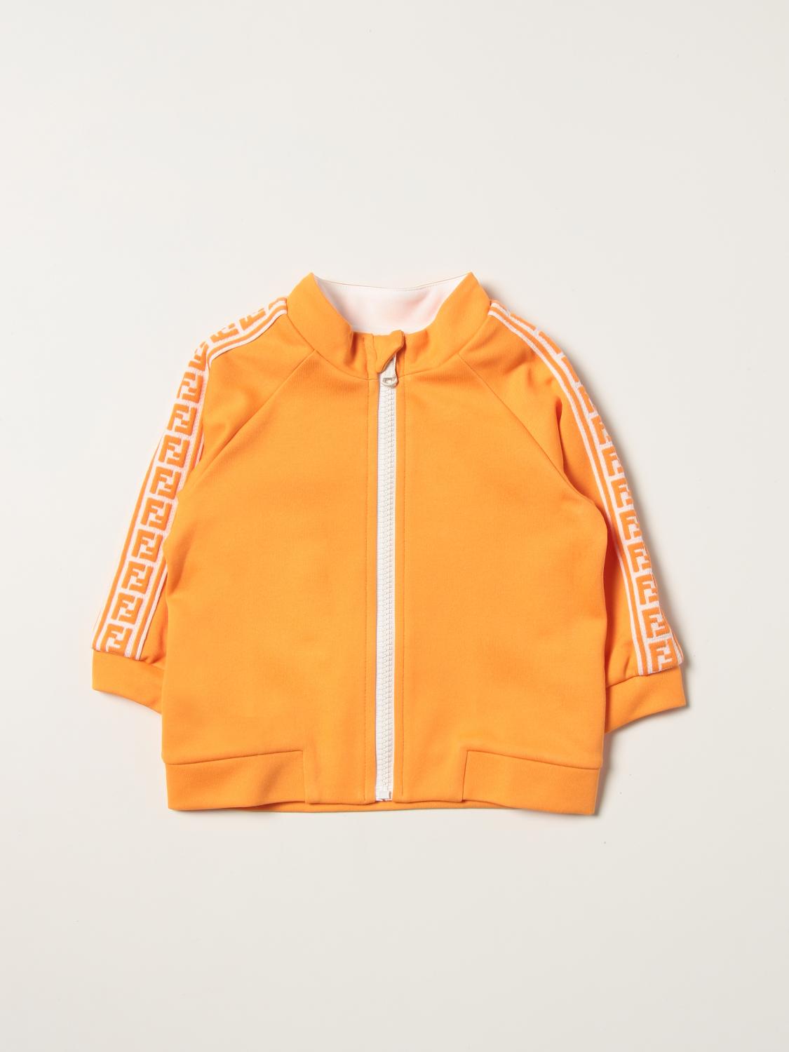 orange fendi sweater