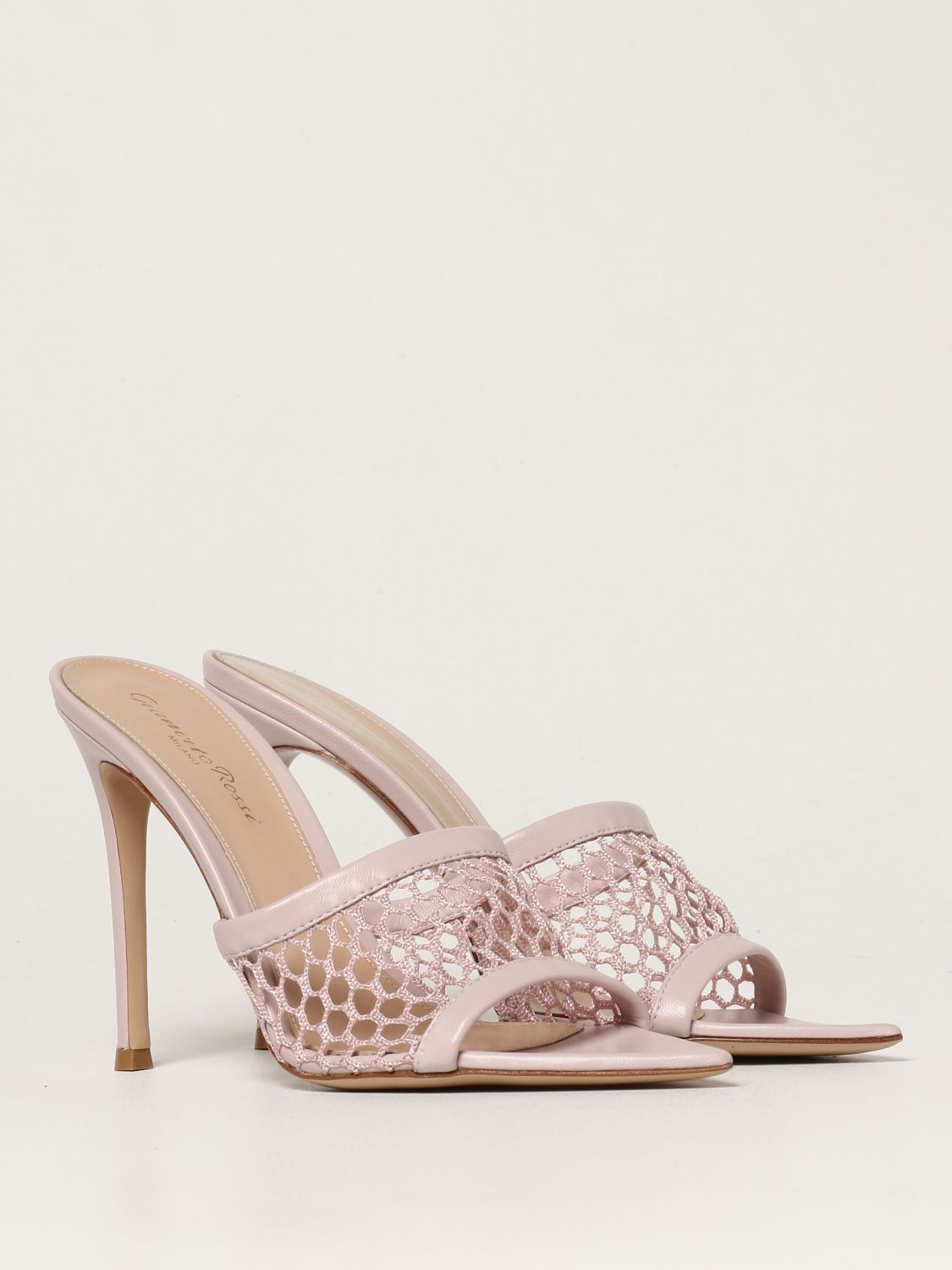 Sandales à talons Gianvito Rossi: Chaussures à talons femme Gianvito Rossi rose 2