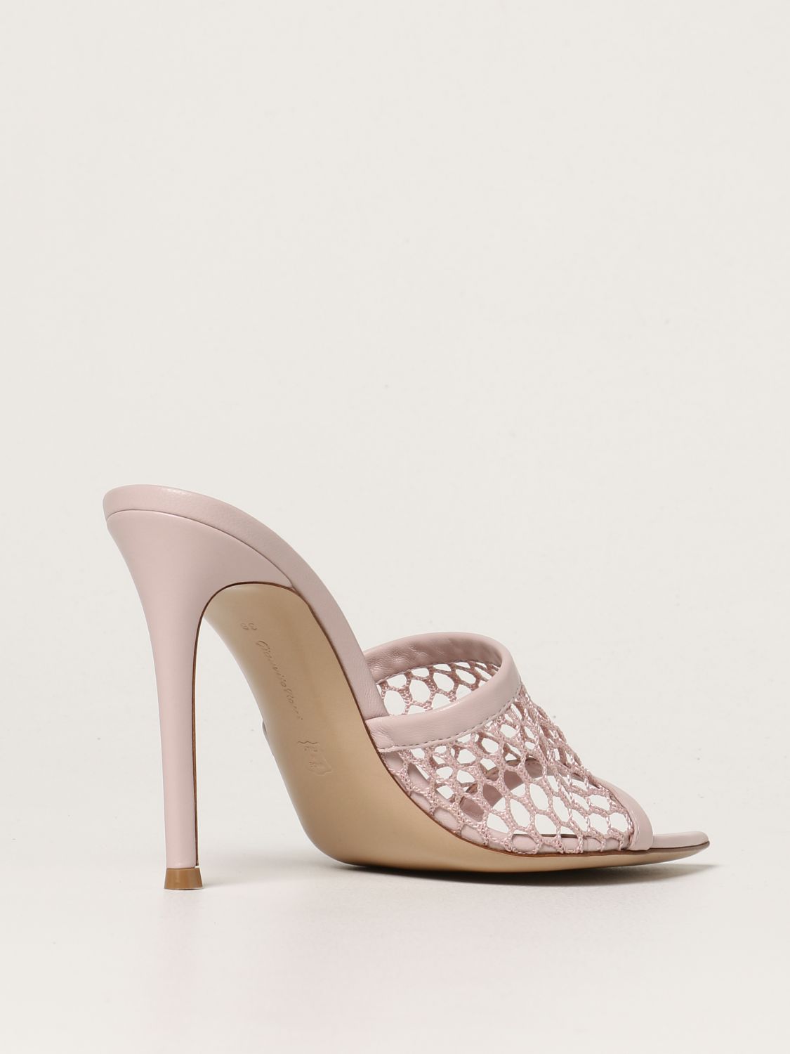 Sandales à talons Gianvito Rossi: Chaussures à talons femme Gianvito Rossi rose 3