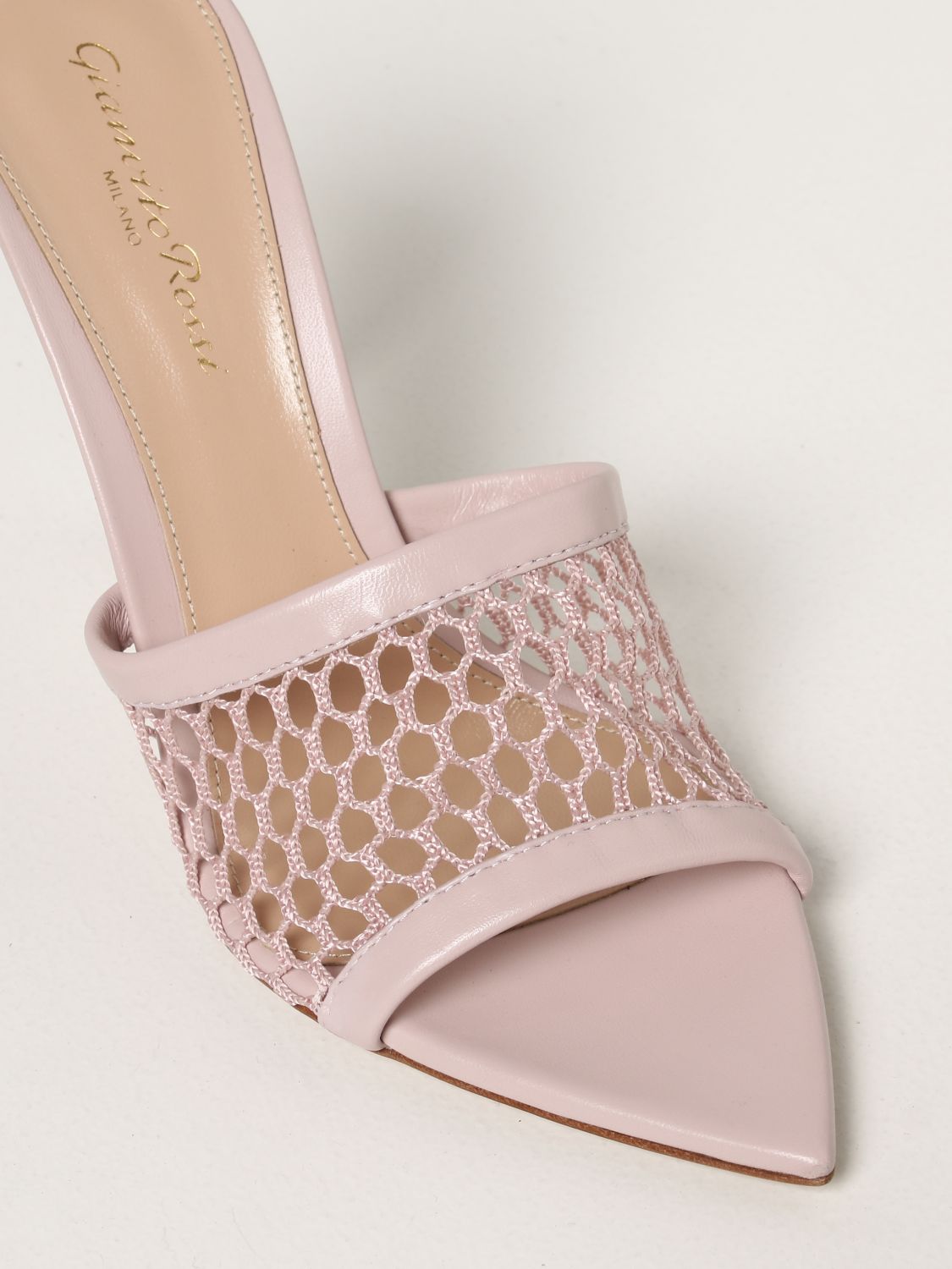 Sandalen mit Absatz Gianvito Rossi: Absatzschuhe damen Gianvito Rossi pink 4