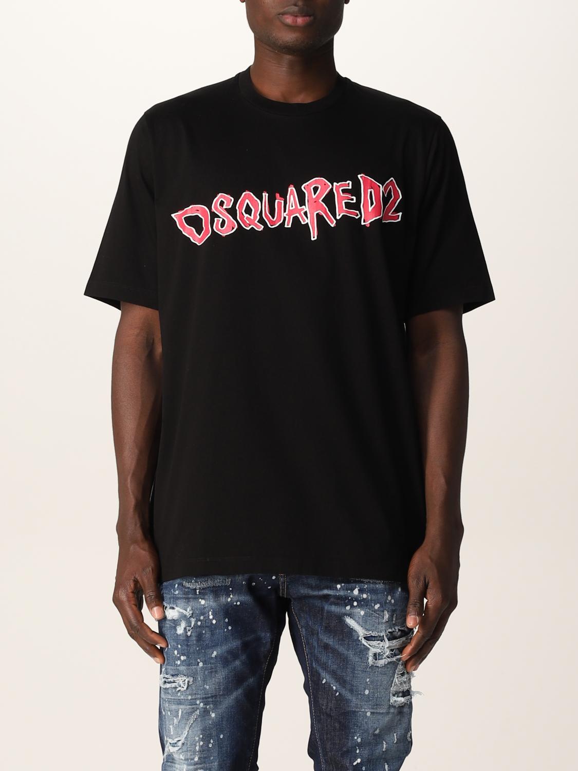 dsquared2 black t shirt