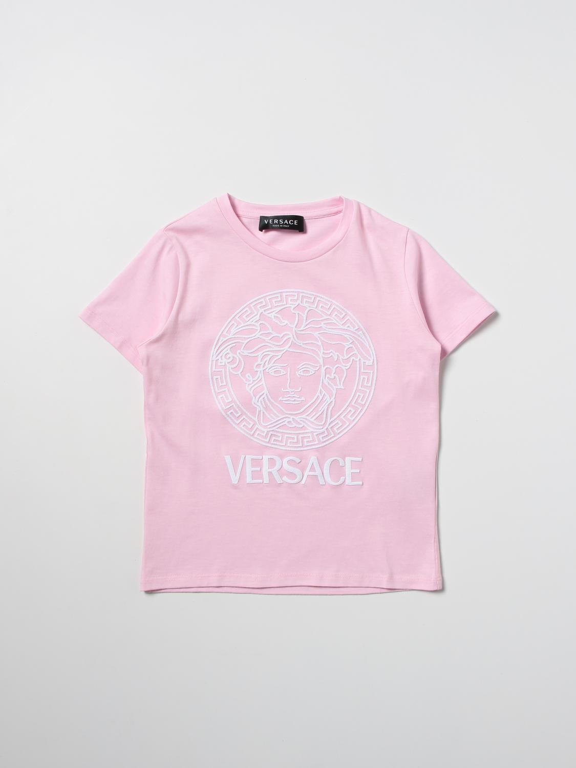 Young Versace Kids' Versace Young T-shirt With Medusa Print In White ...