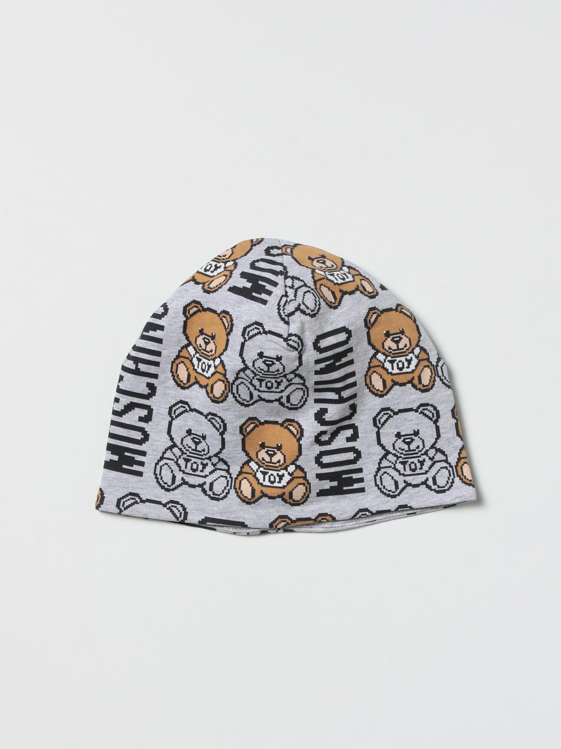 MOSCHINO BABY: Cappello bambino bambino - Grigio | Cappello Neonato Moschino  Baby HRX00ZLDB79 GIGLIO.COM