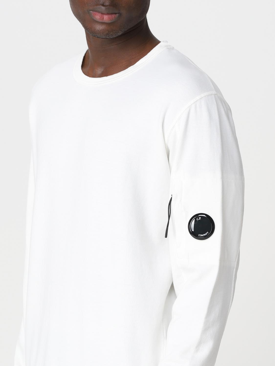 C.P. COMPANY: Sweatshirt men - White 