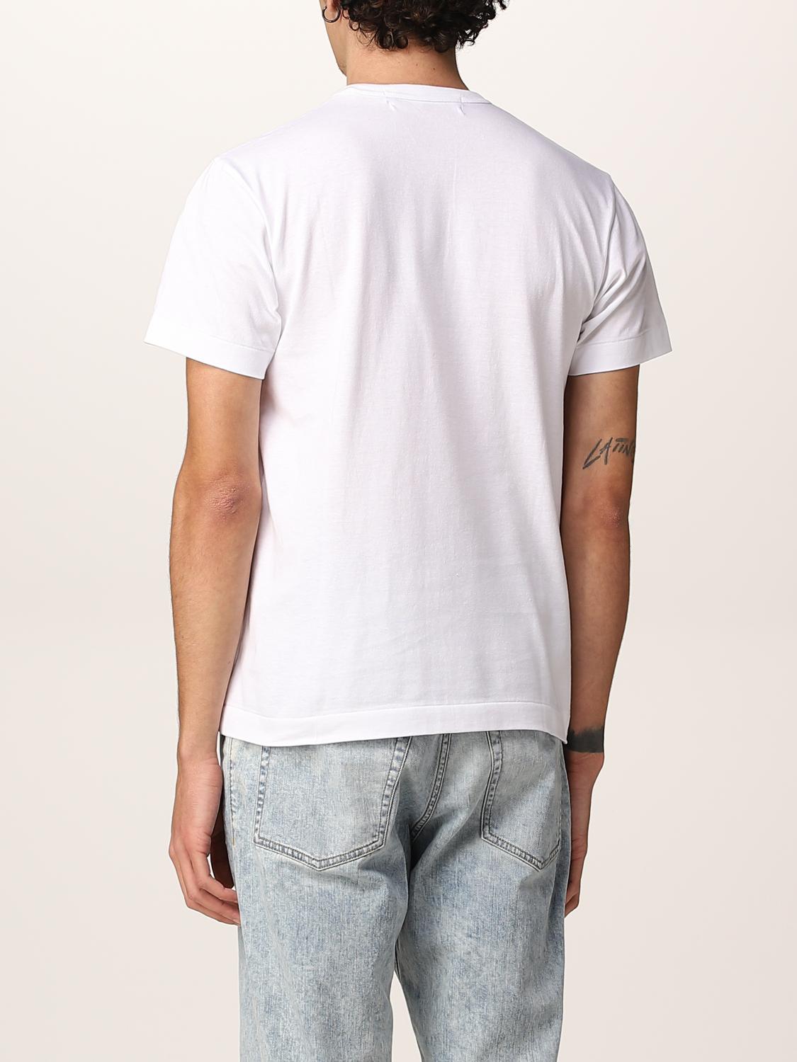 T-shirt Play Comme Des Garçons - Taille S, Couleur Bleue, Neuf Avec étiquettes
