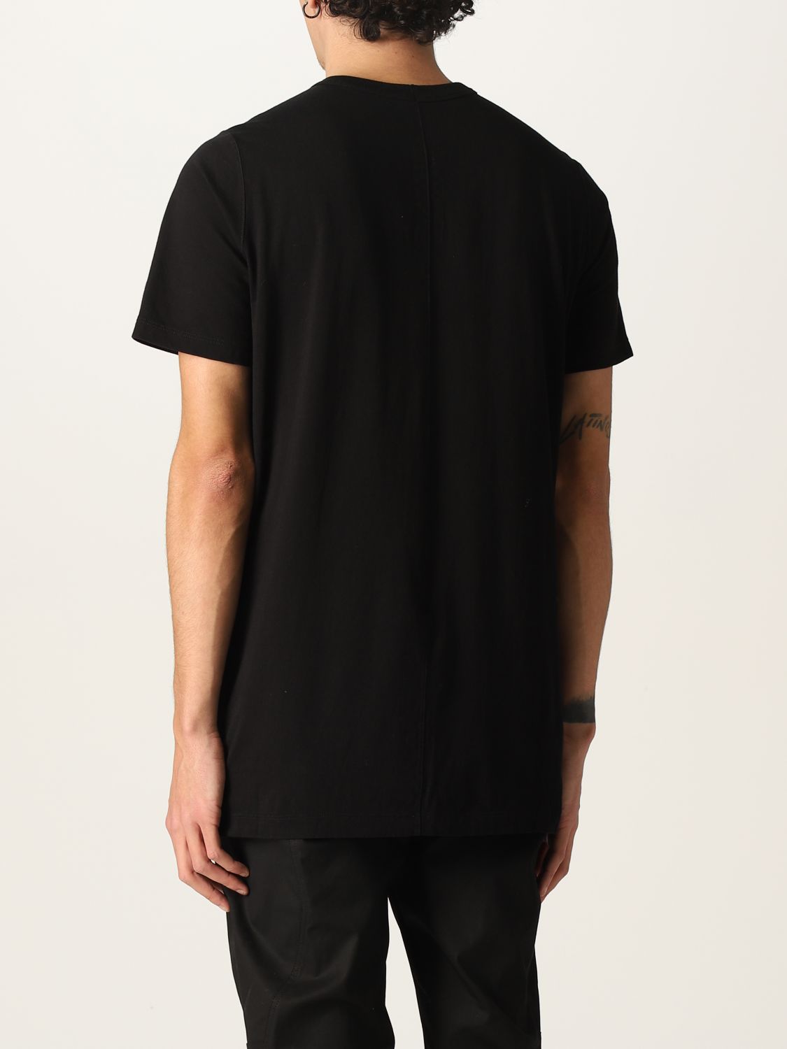 T-shirt Rick Owens: Rick Owens cotton T-shirt black 3